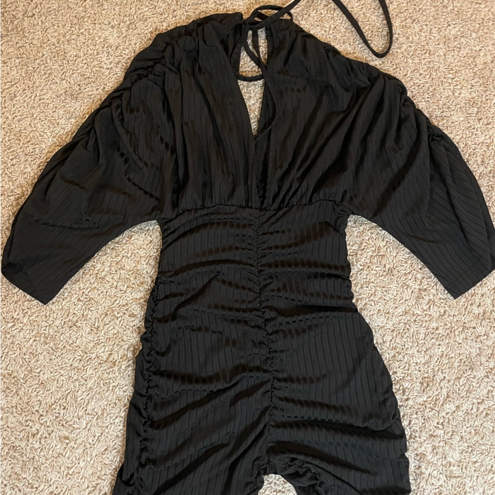 Romper with stretch